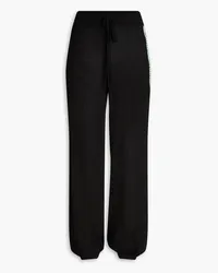 Missoni Cashmere-blend track pants - Black Black