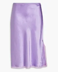 Vince Crinkled satin skirt - Purple Purple