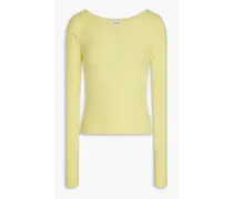 Tidsburg knitted sweater - Yellow