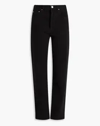 Totême High-rise slim-leg jeans - Black Black