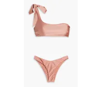 Cira bow-detailed bikini - Pink