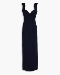 GALVAN Knitted maxi dress - Blue Blue