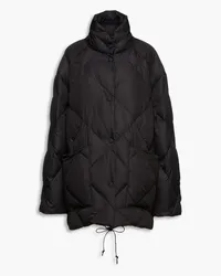 Rodebjer Agita quilted shell down coat - Black Black