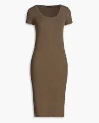 ATM Stretch-modal jersey dress - Neutral Neutral