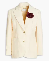 Zimmermann Wool-blend blazer - White White