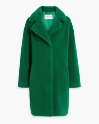 STAND Camille faux shearling coat - Green Green