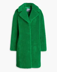 STAND Camille faux shearling coat - Green Green