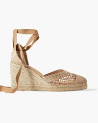 Castañer Caracas raffia wedge espadrilles - Neutral Neutral