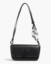 J.W.Anderson Embellished leather shoulder bag - Black Black