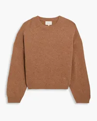 Loulou Studio Galli brushed wool-blend sweater - Brown Brown