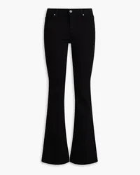 Paige Laurel high-rise flared jeans - Black Black