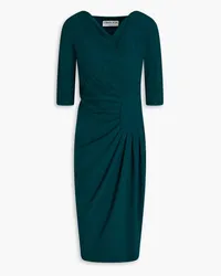 Chiara Boni Francesca pleated jersey dress - Green Green