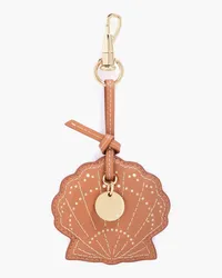 Zimmermann Leather keychain - Brown Brown