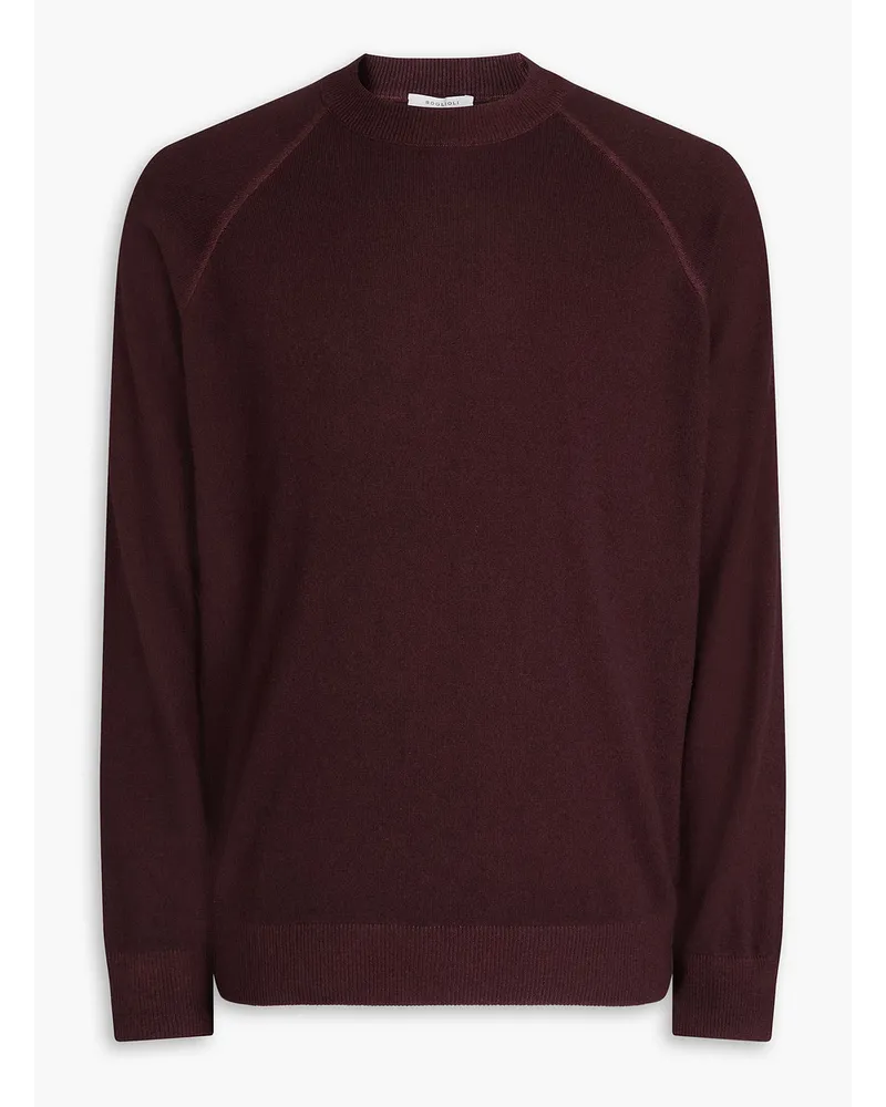 Boglioli Cashmere sweater - Burgundy Burgundy