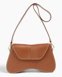 Elleme Space leather shoulder bag - Brown Brown