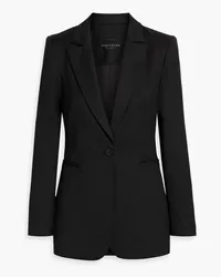 Alice + Olivia Alice Olivia - Breann wool-blend twill blazer - Black Black