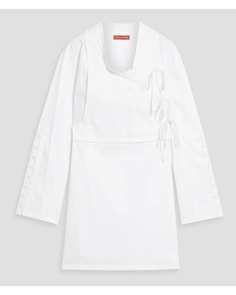 Altuzarra Silk mini dress - White White