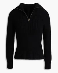 Petar Petrov Ribbed cashmere turtleneck sweater - Black Black