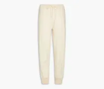 Cashmere track pants - White