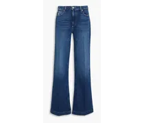 Leenah high-rise flared jeans - Blue
