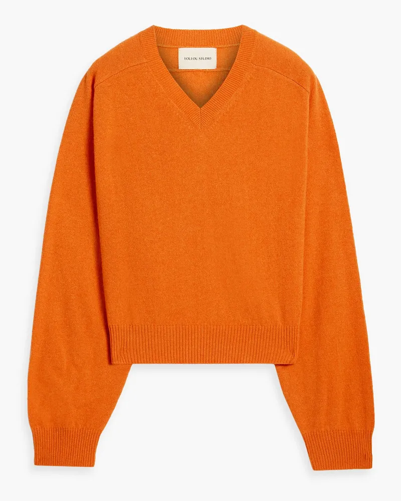 Loulou Studio Emsalo cashmere sweater - Orange Orange