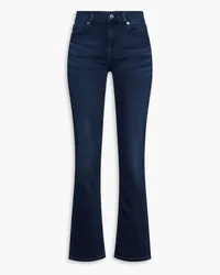 7 for all mankind Mid-rise straight-leg jeans - Blue Blue