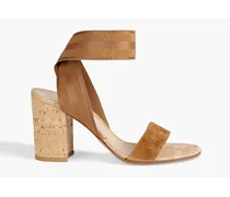 Suede sandals - Brown