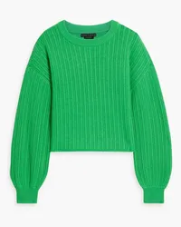 Alice + Olivia Alice Olivia - Ansley cropped cashmere sweater - Green Green