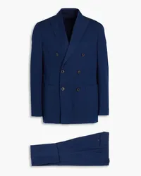 TOD'S Cotton-chambray suit - Blue Blue