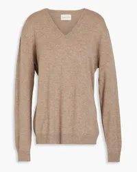 Loulou Studio Serafini mélange cashmere sweater - Neutral Neutral