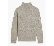 Charlie merino wool and alpaca-blend turtleneck sweater - Neutral