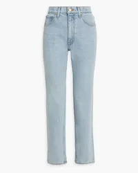 Ulla Johnson Daphne high-rise slim-leg jeans - Blue Blue