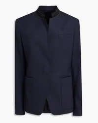 Theory Wool-blend gabardine jacket - Blue Blue