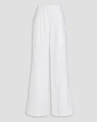 BONDI BORN Komodo linen wide-leg pants - White White