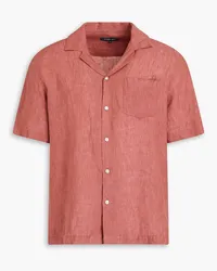 Frescobol Carioca Angelo linen shirt - Pink Pink