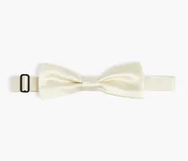 Silk bow tie - White