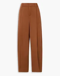 Vince Crepe wide-leg pants - Brown Brown