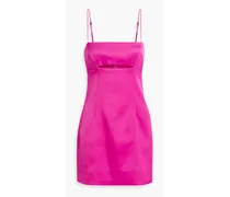 Lomy cutout satin mini dress - Pink