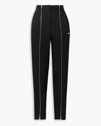 Victoria Beckham Wool-twill tapered pants - Black Black