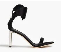Satin sandals - Black