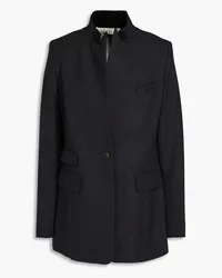 Rag & Bone Wool-crepe blazer - Gray Gray