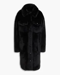 Yves Salomon Shearling coat - Black Black