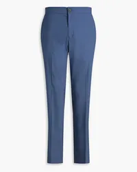 Sandro Wool-blend suit pants - Blue Blue