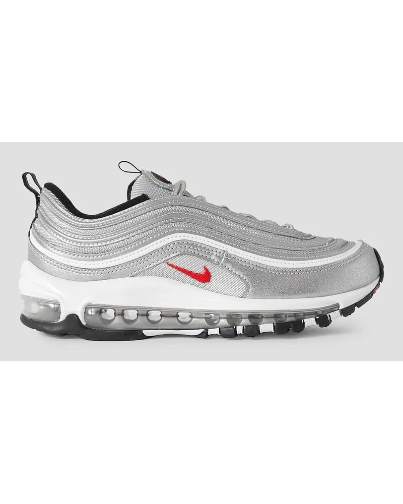 Nike Air Max 97 OG metallic mesh and faux leather sneakers - Gray Gray