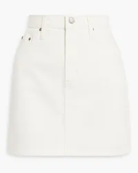 Nobody Denim Piper denim mini skirt - White White