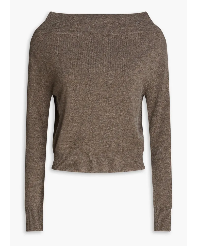 Altuzarra Off-the-shoulder cashmere sweater - Neutral Neutral