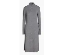 Rachir cashmere-blend turtleneck midi dress - Gray