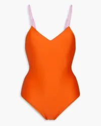 REJINA PYO Ava two-tone swimsuit - Orange Orange