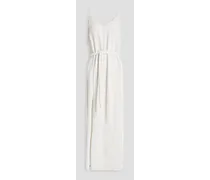 Retrofête Rebecca sequined chiffon maxi dress - White White