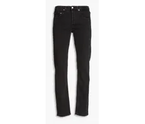 Slim-fit denim jeans - Black